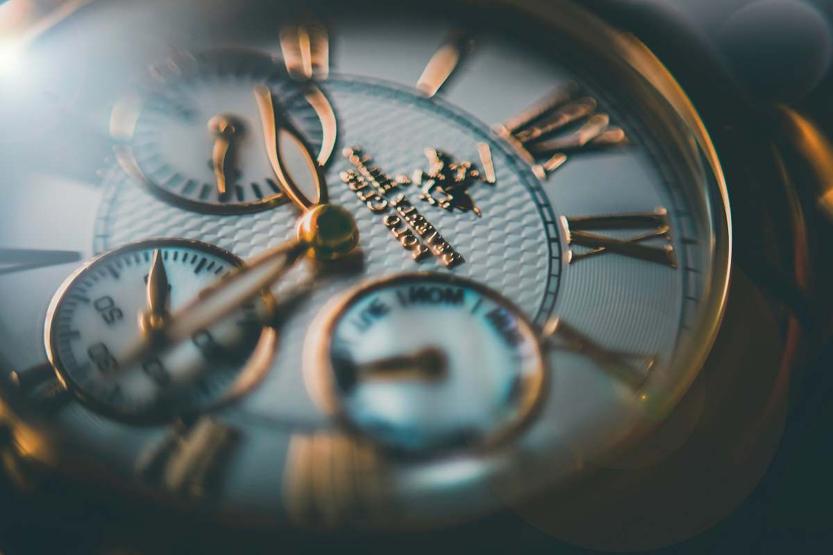 beverly hills macro shot of chronograph watch united states